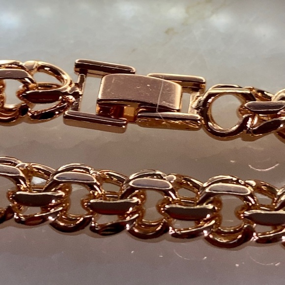 Bismark 25”/8mm Chain  gold plated 18K  NWOT - Picture 14 of 16
